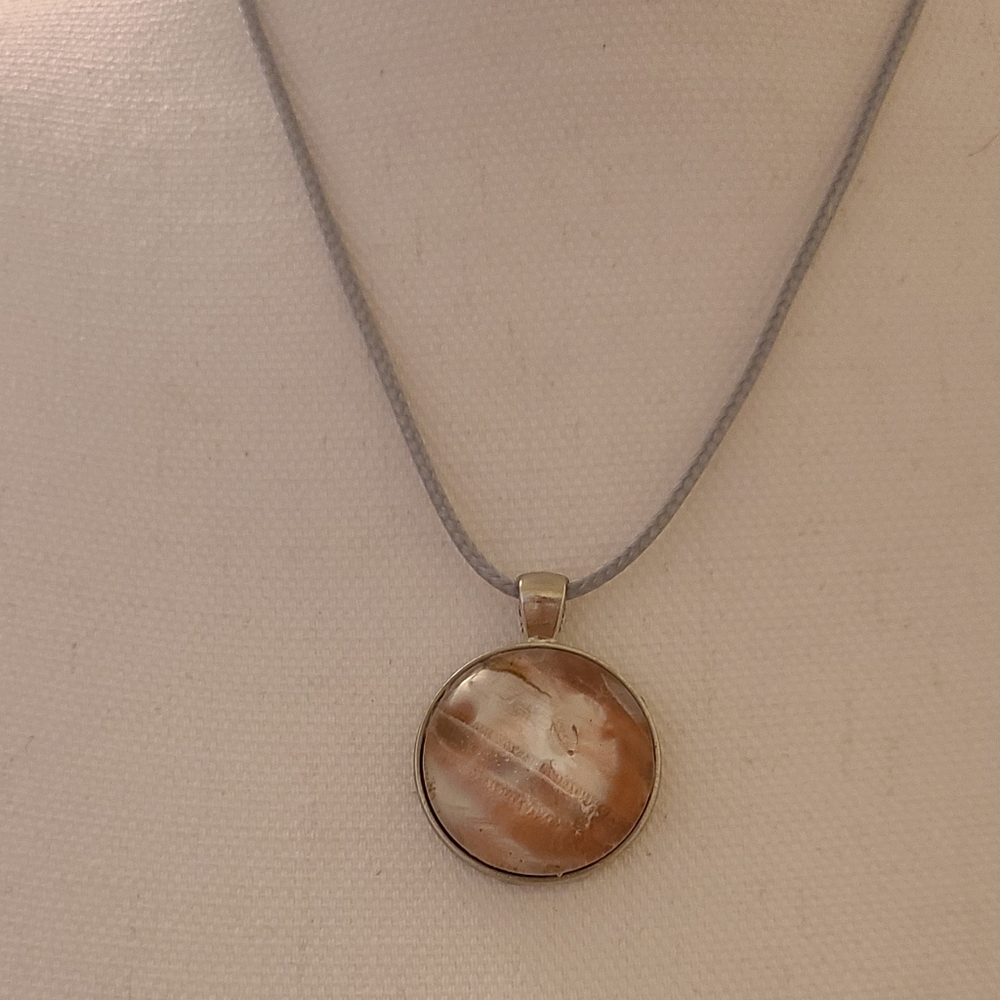 Handmade Acrylic skin Necklace